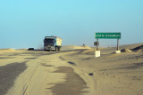 Zona de Arenamiento - sandy patches on the Panamerican Highway