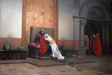Lexcommunication de Robert le Pieux by Jean-Paul Laurens, 1875