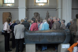 Tour group in the British Museums Egyptian galleries
