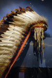 Oglala Lakota (Sioux) eagle feather headdress, ca 1880