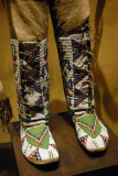 Lakota womans legging moccasins (Teton/Western Sioux)
