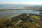 San Jacinto Battlefield from the top of the Monument