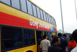 Bus to the Terracotta Army from near Xian Railway Station