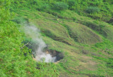 Steam vent inside the Taal Volcano crater