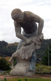 Sheep shearing monument, Te Kuiti