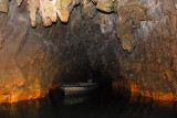 Exit of Waitomo Glowworm Cave boat ride