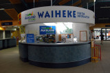 Waiheke Island Visitors Information in the ferry terminal