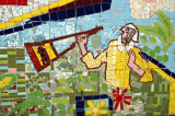 I find that mosaic art has improved significantly in Bangladesh since 1958