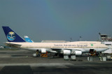 Saudi Arabian Airlines Boeing 747-300 (TF-ATJ) Dhaka, Bangladesh