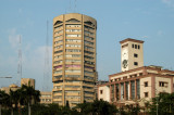 Jibon Bima Tower and RAJUK, both just east of the National Stadiums