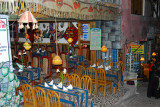One of the many restaurants along Aguas Calientes main thoroughfare
