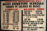 The first bus up to Machu Picchu leaves Aguas Calientes at 5:30 am