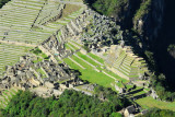 Machu Picchu from the terraces of Wayna Picchu