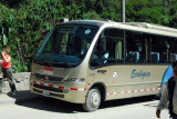 Machu Picchu bus, Aguas Calientes