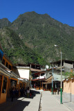 Main street of Aguas Calientes