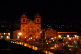 Cusco - Plaza de Armas at night