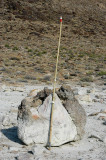 Crusty boulder