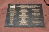Plaque, close up