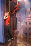 Spiderman Rescues Martine