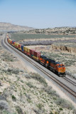 Westbound stack at Manuelito