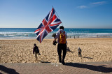 Union flag at Manly