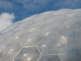 Close up of the Eden Project