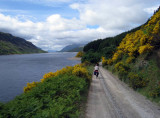 Jun 08 Ben Alder cycle approach from Dalwhinnie