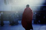 Monk in Barkhor Square, Lhasa