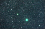 Altair, Beta and Gamma Aquilae, and dark nebulae B142 and B143