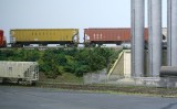 E&SH shuttling grain cars behind Colfax