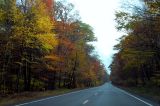 lone car on state route