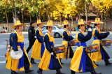 Marching drummers