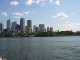 View of downtown from a ferry ride around Sydney Harbour