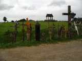 Arrival at the Hill of Crosses