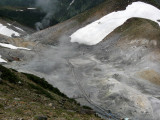 View down on Kajiya-jigoku
