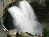 Above the vast discharge