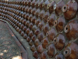 Wall of shōchū pots