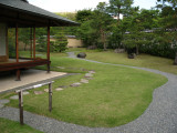 Gently minimalistic grounds of the Cha-no-niwa
