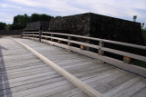 Bridge to the newly restored Hon-maru