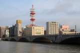 Bandai Bridge over the wide Shinano River