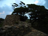 Old walls of Nakajin-gusuku