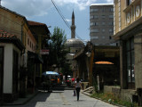 Yeni Mosque seen from the bazaar