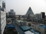 Hazy morning over Aomori