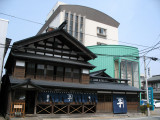 Kanto Festival Center and restored machiya