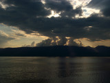 Evening clouds over Lake Ohrid