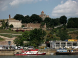 Closer view of the citadel and riverfront