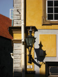 Street corner lantern