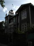 Ornate wooden house on Jakobi