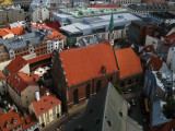 Looking down on St. Johns Church from St. Peters
