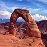 Colin and David Stanton under delicate arch